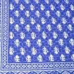 Indigo Cotton Bedsheet