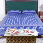 Indigo Printed Bedsheet