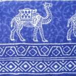 Indigo Printed Bedsheet