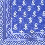 Indigo Printed Bedsheet