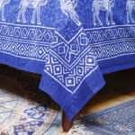 Indigo Printed Bedsheet