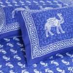 Indigo Printed Bedsheet