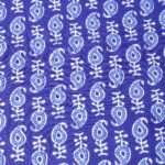 Indigo Print Cotton Bedsheet