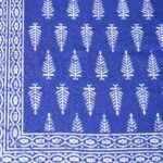 Jaipuri Indigo Printed Cotton Bedsheet Set – 90x108 Inches with 2 Pillow Covers - Image 6