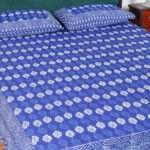 Indigo Printed Bedsheet