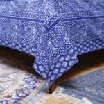 Indigo Printed Bedsheet