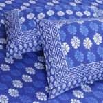 Indigo Printed Bedsheet
