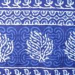 Indigo Cotton Bedsheet