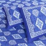 Indigo Cotton Bedsheet