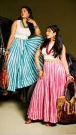 Block Printed Stunning Jaipuri Cotton Skirt for Women | Handmade Boho Long Skirt - Image 3