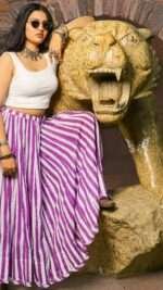 Jaipuri Cotton Skirt