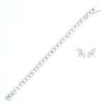 Serene Handmade 92.5 Silver Aquamarine Gemstone Bracelet – Handcrafted Precious Jewelry - Image 2