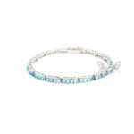 Blue Topaz Tennis Bracelet
