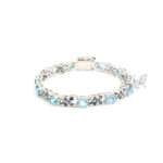 Blue Topaz & Sapphire Bracelet