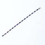 Sapphire Bracelet with Diamonds