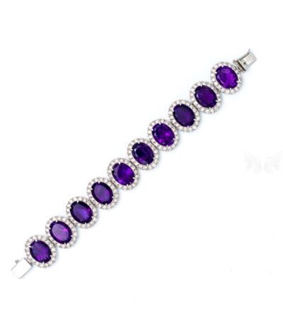 amethyst bracelet