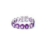 Purple Amethyst Bracelet