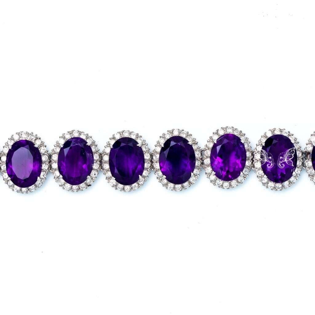 Purple Amethyst Bracelet
