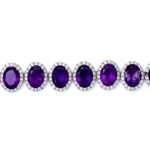 Purple Amethyst Bracelet
