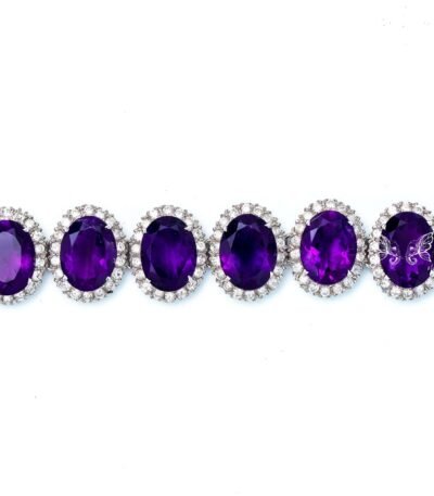 Purple Amethyst Bracelet