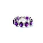 Purple Amethyst Bracelet