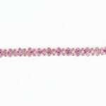 Ruby Floral Cluster Bracelet