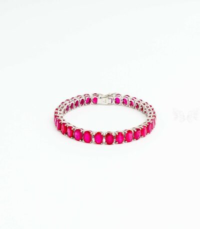 Ruby Gemstone Bracelet