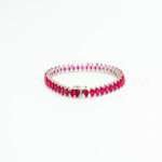 Ruby Tennis Bracelet
