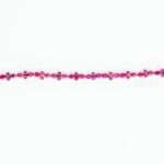 Ruby Floral Cluster Bracelet