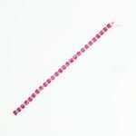 Ruby and Diamond Tennis Bracelet