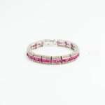 Baguette Ruby Bracelet