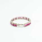 Baguette Ruby Bracelet