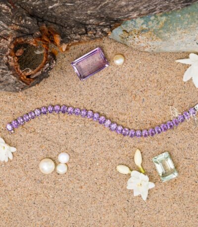 Amethyst Tennis Bracelet