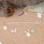 Sparking White Zircon Bracelet