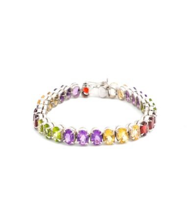 Multi-Gemstone Bracelet