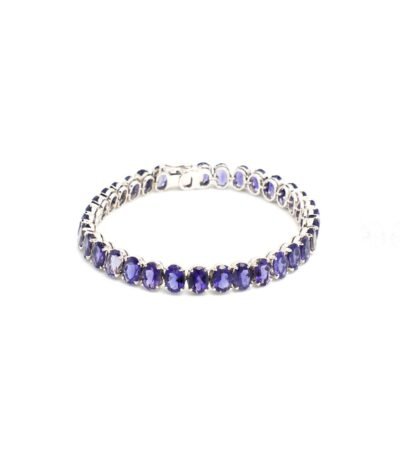 Iolite Tennis Bracelet