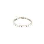Sparking White Zircon Bracelet