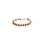 Silver Sunstone Bracelet