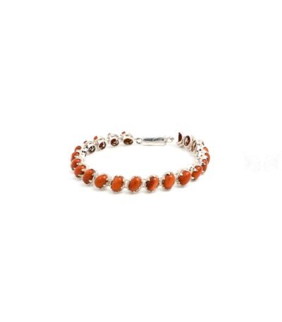 Silver Sunstone Bracelet