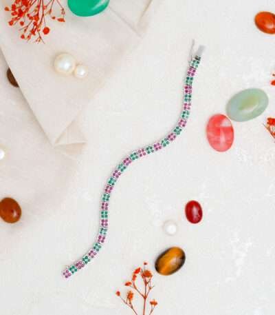 Ruby & Emerald Bracelet