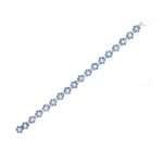 Floral Silver Bracelet