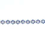 Floral Silver Bracelet