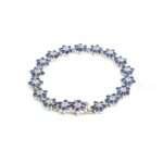 Floral Silver Bracelet
