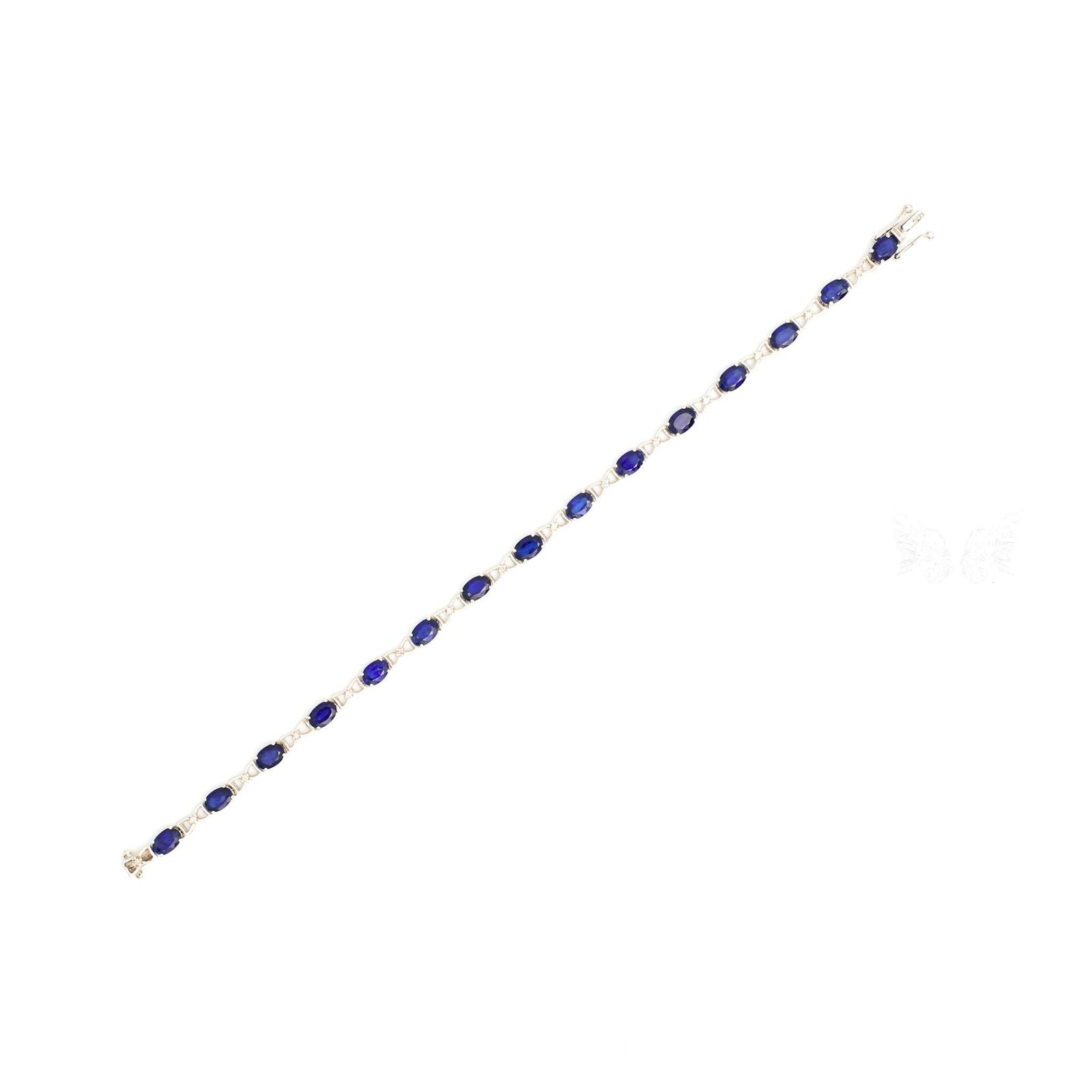 _82A2499 Sapphire Infinity Bracelet