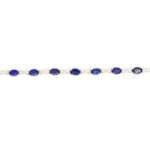 Sapphire Infinity Bracelet