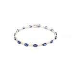 Sapphire Infinity Bracelet