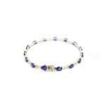 Sapphire Infinity Bracelet