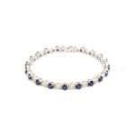 Sapphire Bracelet for Women