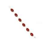 Garnet and Pearl Bracelet
