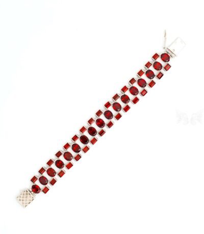 Garnet Gemstones Bracelet